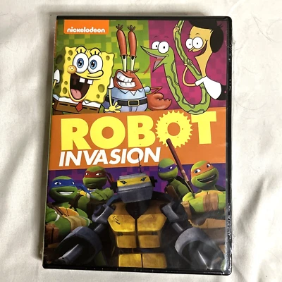 Nickelodeon: Robot Invasion DVD Spongebob Squarepants TMNT Sanjay And Craig 2014 - Image 1 of 4
