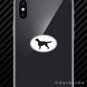 (2x) Gordon Setter Euro Oval Cell Phone Sticker Mobile dog canine pet - Picture 1 of 1