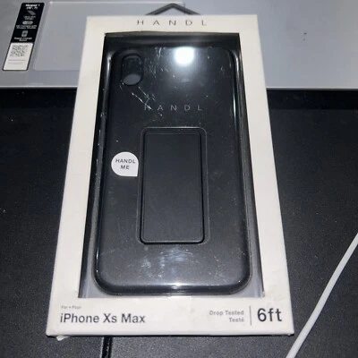 HANDL Soft Touch Case for iPhone XS Max - Black - Image 1 of 2
