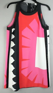 Art Marella 365 Damen ärmelloses A-Linien Minikleid abstrakt Größe 8 - Bild 1 von 8