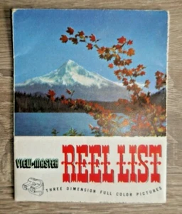 VINTAGE SAWYER'S VIEWMASTER ROLLENLISTENFORMULAR SEPTEMBER 1951 WERBUNG SELTEN H828 - Bild 1 von 5