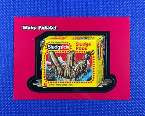 Wacky Packages Topps 2004 Promo Sticker Trading Card #2 of 3 "Sludge Pops" - Picture 1 of 2