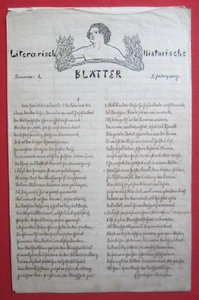 Orig. Autograph Handschrift literarisch historische Blätter Regensburg 1904 - Imagen 1 de 23