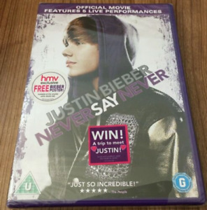 JUSTIN BIEBER Justin Bieber 2011 DVD Top-quality Free UK shipping
