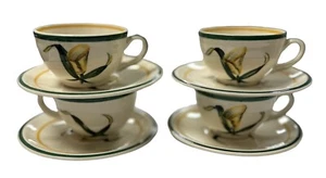 Frederik Lunning Demitasse Tee Kaffeetasse, Calla Tallilie Muster - Bild 1 von 10