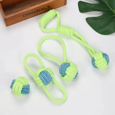 Pet Dog Toys for Large Small Dogs Toy Interactive Durable Cotton Rope Puppies - Image 1 of 4