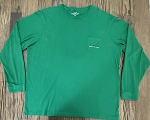 Vineyard Vines Damen Gr. XXL Langarm Baumwolle T-Shirt Happy Holidays grün - Bild 1 von 11