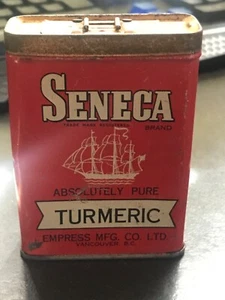 Seneca Turmeric  tin   1  1/2 ounces      Tins - Picture 1 of 5