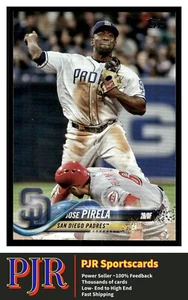 2018 Topps Update #US245 Jose Pirela San Diego Padres - Picture 1 of 2