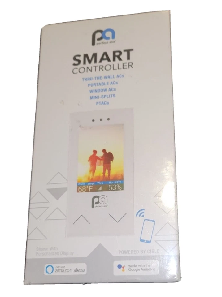 Perfect Aire PAJS1 Built-In Wi-Fi Heating Cooling Touch Screen Smart Thermostat - Image 1 of 1