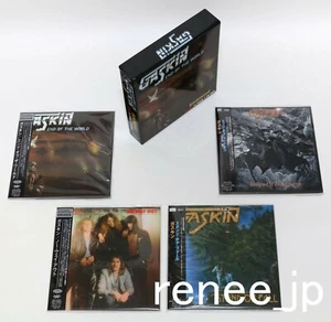 GASKIN / JAPAN Mini LP CD x 4 titles + PROMO BOX Set!! - N.W.O.B.H.M. - - Picture 1 of 11