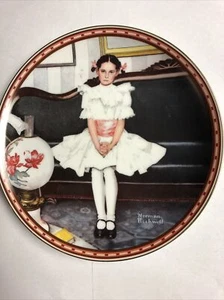 Edwin M. Knowles China Co. Norman Rockwell - Foto 1 di 3