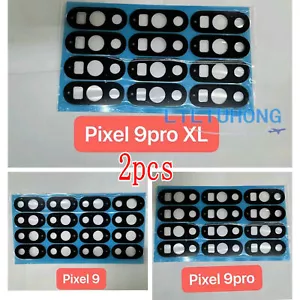 Lente de cristal con adhesivo de repuesto para cámara trasera Google Pixel 9 Pro XL 5G - Imagen 1 de 4