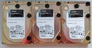 3 Stück: 8,89cm (3,5") Festplatten 1TB Lenovo ThinkSystem 7.2K SATA600 24/7 - Bild 1 von 1