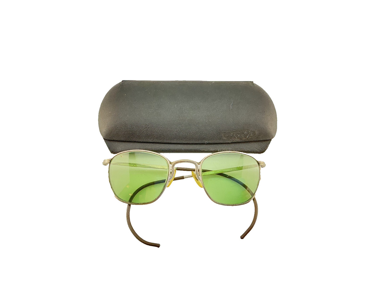 Green Round Vintage Eyeglasses for sale | eBay