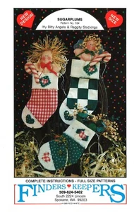 1989 Finders Keepers Pattern No. 164 Sugarplums Itty Bitty sewing pattern uncut - Picture 1 of 4