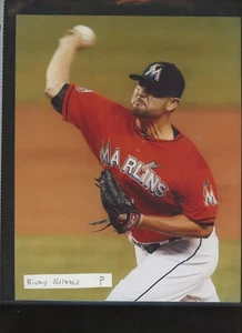 Florida Marlins Ricky Nolasco 8X10 Color Photo - Picture 1 of 1