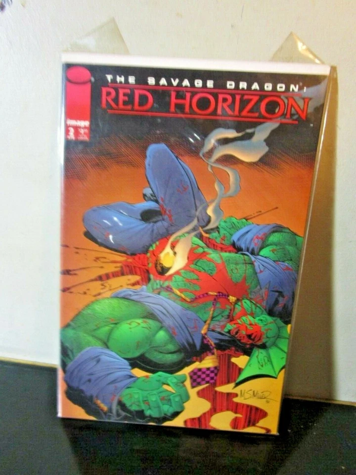 THE SAVAGE DRAGON RED HORIZON #2 IMAGE COMICS 1997 BAGGED BOARDED - Image 1 of 1