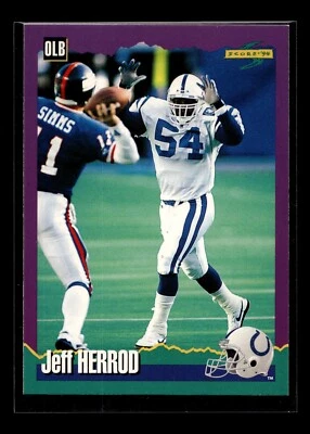 1994 Score #87 Jeff Herrod (NM)(FTB) - Image 1 of 2