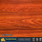 12mm Laminate Flooring/ Timber Looking Floating Floor Planks: Colour- Kempas