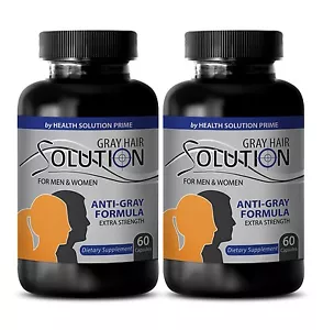 Obtenga resultados más rápidos - solución anti gris 1500 mg - sierra palmetto pérdida de cabello 2B - Imagen 1 de 12