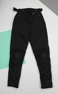 Women's Dainese Textil Nylon Trousers (+ Lining) Biker Knee Protect  (size 42)