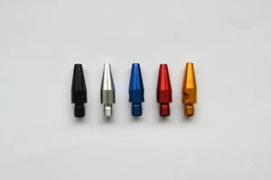 ALUMINIUM DART STEMS SHAFTS MICRO 5 COLOURS TO CHOOSE FROM - Picture 1 of 6