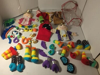 5 CRAFT Hand Puppets, King, Queen, Horse, Dragon FULLY CUSTOMIZE WITH 30 PIECES! - Image 1 of 4