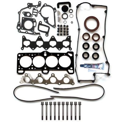 Head Gasket Set w/ Bolts For Kia Rio Rio5 2006-2011 For Hyundai Accent 1.6L Foto 1 de 4