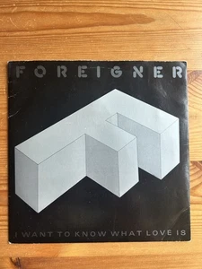 Foreigner - I Want to Know What Love Is -  12" Vinyl Record Single - Bild 1 von 2