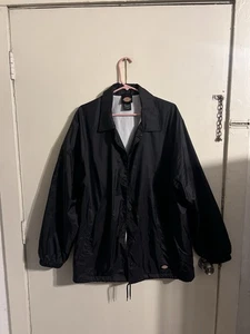 Dickies Men's 76242 Snap Front Windbreaker Water Resistant Jacket - Picture 1 of 3