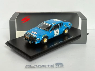 SPARK ALPINE A310 #7 3RD TOUR DE CORSE 1974 1:43 - Photo 1/3