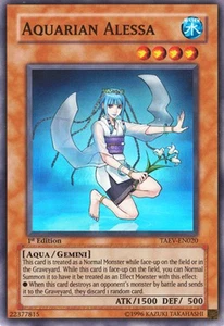Aquarian Alessa (Super Rare) Super Rare Tactical Evolution YuGiOh Card - Picture 1 of 1