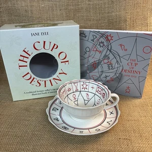 The Cup Of Destiny: A Traditional Fortune-Teller's Cup and Saucer Plus Book - Picture 1 of 5