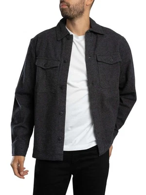 Sobrecamisa Jack & Jones Perfect Melange para hombre, gris Foto 1 de 4