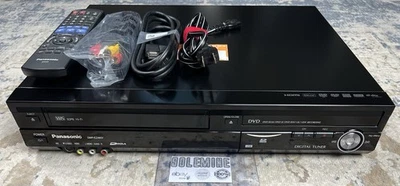 Panasonic DMR-EZ485V DVD VCR Combo Recorder HDMI Remote Cables Tested - Image 1 of 4