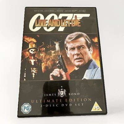 JAMES BOND 007 LIVE AND LET DIE DVD 1973 / 007 ULTIMATE EDITION - Image 1 of 4