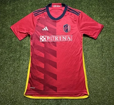 Adidas MLS St Louis City SC 2023/24 Men’s Jersey Size Small - Image 1 of 4