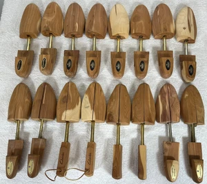 Lote de 8 pares de árboles de zapatos de cedro para hombre extra grandes XL - Imagen 1 de 1