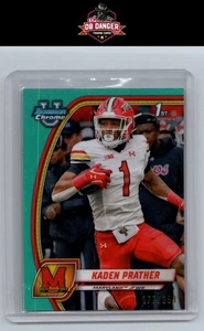 2024 Bowman University Chrome #110 Kaden Prather Aqua Refractor #/299 - Bild 1 von 2