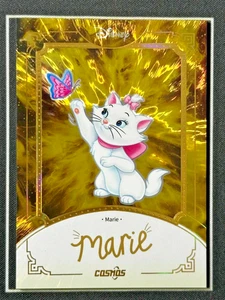 2025 Kakawow Cosmos Disney Signature CDT-SG-38 Marie Aristocats Auto Gold /10 - Picture 1 of 4