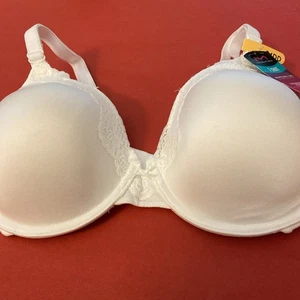 NEW! White T-shirt Bra By Maidenform / 34DD - Picture 1 of 4