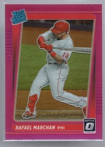 * 2021 Donruss Optic - Pink #82 - RAFAEL MARCHAN - Picture 1 of 2