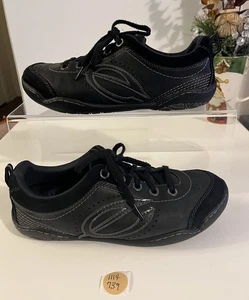 Earth Leder & Wildleder schwarze Sneaker Damen Gr. 8 B - Bild 1 von 6