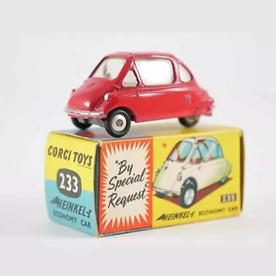 Corgi CD54321072 Heinkel Economy Car Rouge 1/43 - n°233 - Photo 1/1