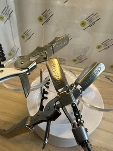 Sacacorchos de camarero de doble bisagra True Tap de 3 paquetes de acero inoxidable con llave cortadora de láminas - Imagen 1 de 19