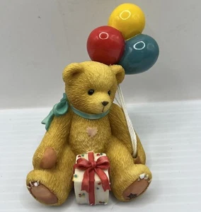 Peluches apreciados BEARY HAPPY WISHES Peluche con globos Cumpleaños Nina Estatuilla - Imagen 1 de 5