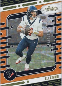 2024 Panini Absolute #41 C.J. Stroud Orange Spectrum #/75 - Bild 1 von 2