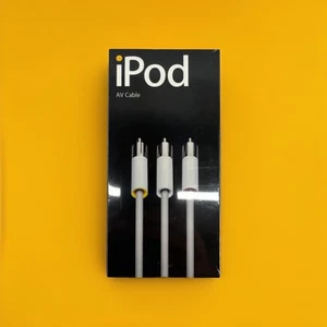 Apple iPod Audio/Video Cable Composite RCA (M)-Mini-Phone 3.5mm (M) (M9765G/B) - Afbeelding 1 van 6