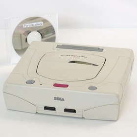 Sega Saturn Console -System Only- WHITE HST-3220 Tested NTSC-J A6B009616